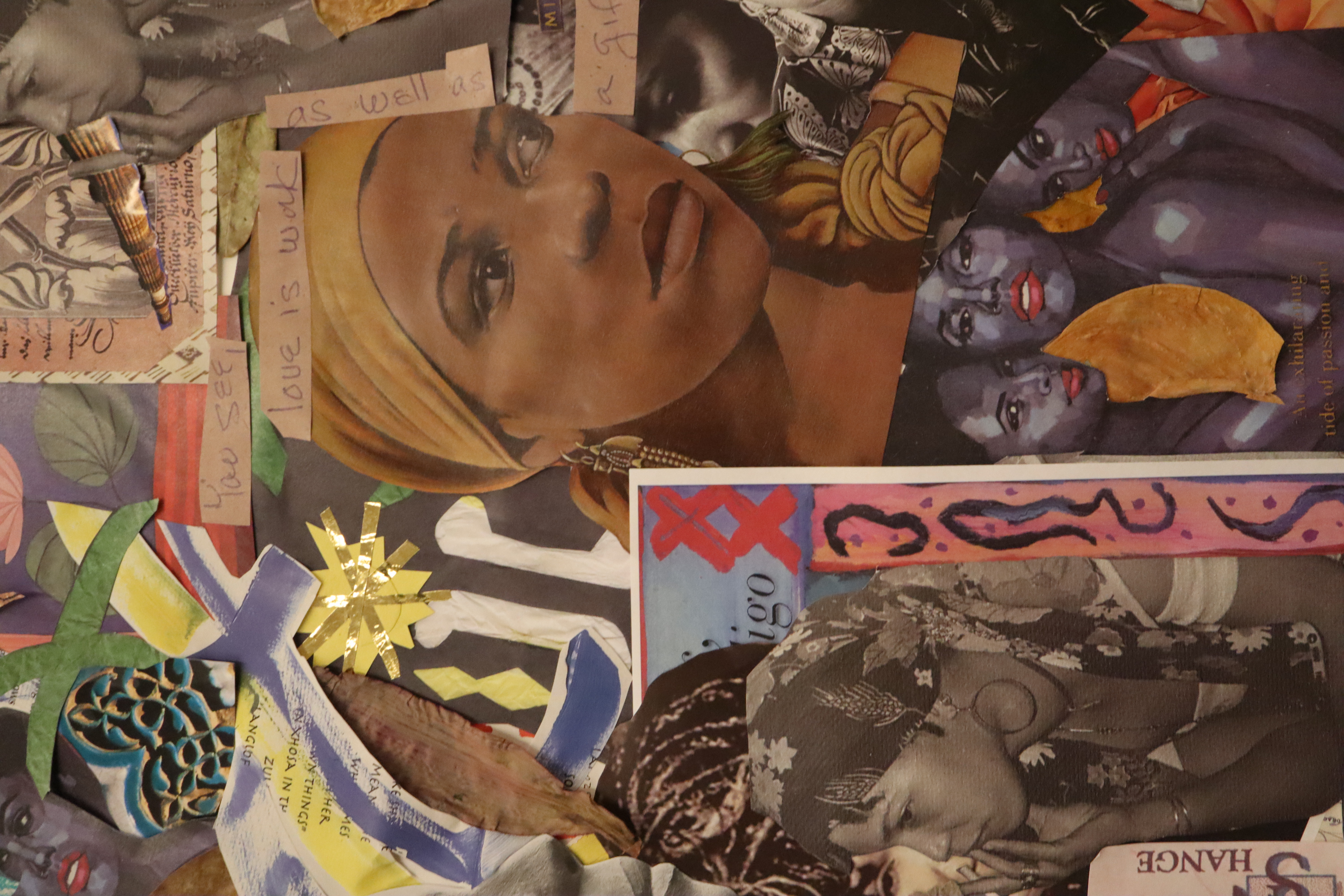 Close up of DHC Collaborative collage